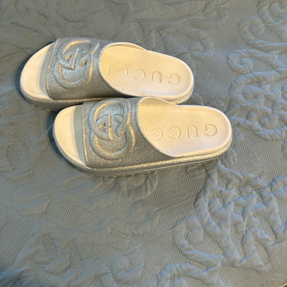 Gucci Size 7 Platform Sandals